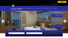 What Hotel-lamon.com website looked like in 2019 (4 years ago)