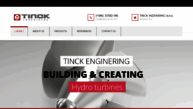 What Hydro-tinck.com website looked like in 2019 (4 years ago)
