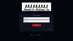 What Hinmantherapy.com website looked like in 2019 (4 years ago)