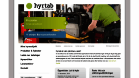 What Hyrtab.se website looked like in 2019 (4 years ago)