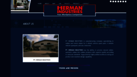 What Hermanind.com website looked like in 2019 (4 years ago)