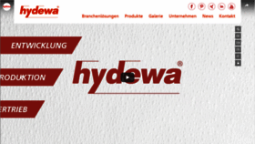What Hydewa.de website looked like in 2019 (4 years ago)