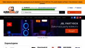 What Huramobil.cz website looked like in 2019 (4 years ago)