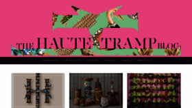 What Hautetramp.com website looked like in 2019 (4 years ago)