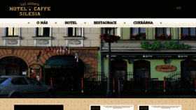 What Hotelsilesia.cz website looked like in 2019 (4 years ago)