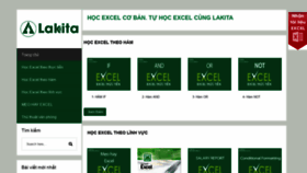 What Hocexcelcoban.com website looked like in 2019 (4 years ago)