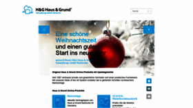 What Haus-und-grund-vertrag.de website looked like in 2019 (4 years ago)
