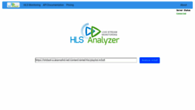 What Hlsanalyzer.com website looked like in 2019 (4 years ago)