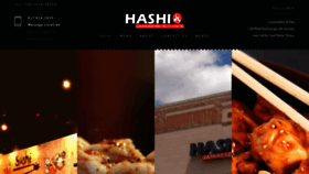 What Hashijapanesekitchen.com website looked like in 2019 (4 years ago)