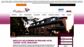 What Hotel-borchers.de website looked like in 2019 (4 years ago)