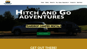 What Hitchandgoadventures.com website looked like in 2019 (4 years ago)