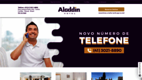 What Hotelaladdin.com.br website looked like in 2019 (4 years ago)
