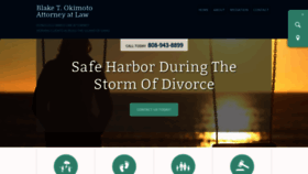What Honolulufamilylaw.com website looked like in 2019 (4 years ago)