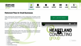 What Heartcg.com website looked like in 2019 (4 years ago)