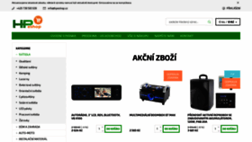 What Hpeshop.cz website looked like in 2019 (4 years ago)
