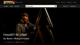 What Hornbach.at website looked like in 2019 (5 years ago)