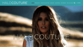 What Halocouture.com website looked like in 2019 (4 years ago)