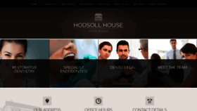 What Hodsollhousedental.co.uk website looked like in 2019 (4 years ago)
