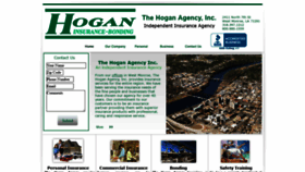 What Hoganagencyinc.com website looked like in 2019 (4 years ago)