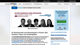 What Hassenpflug-rechtsanwaelte.de website looked like in 2019 (4 years ago)