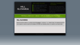 What Hillslovakia.sk website looked like in 2019 (4 years ago)