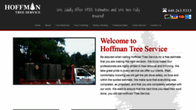 What Hoffmantreeservice.com website looked like in 2019 (4 years ago)
