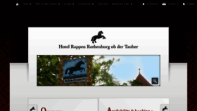 What Hotel-rappen-rothenburg.com website looked like in 2019 (4 years ago)