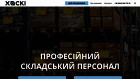 What Haski.ua website looked like in 2019 (4 years ago)