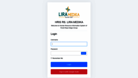 What Hris.liramedika.com website looked like in 2019 (4 years ago)