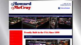 What Howardmccray.com website looked like in 2019 (4 years ago)