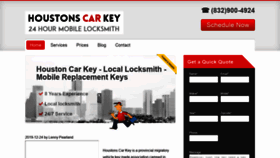 What Houstonscarkey.com website looked like in 2019 (4 years ago)