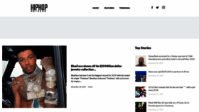 What Hiphophotness.com website looked like in 2019 (4 years ago)