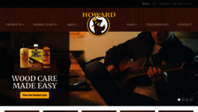 What Howardproducts.com website looked like in 2019 (4 years ago)