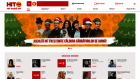 What Hitfm.md website looked like in 2019 (4 years ago)