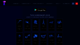 What Horoskop-tarot.sk website looked like in 2019 (4 years ago)