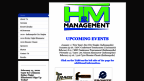 What H2mmanagement.com website looked like in 2019 (4 years ago)