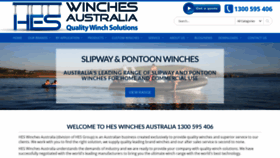 What Heswinches.com.au website looked like in 2019 (4 years ago)