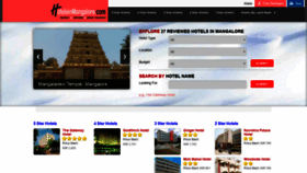 What Hotelsinmangalore.com website looked like in 2019 (4 years ago)