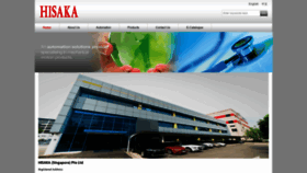 What Hisaka.com.sg website looked like in 2019 (4 years ago)