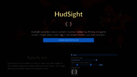 What Hudsight.com website looked like in 2019 (4 years ago)