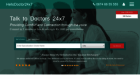What Hellodoctor24x7.com website looked like in 2019 (4 years ago)