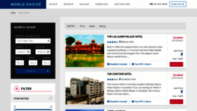 What Hotels-in-maharashtra.wchotels.com website looked like in 2019 (4 years ago)