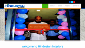 What Hindustaninteriors.in website looked like in 2019 (4 years ago)