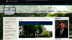 What Harfordhousing.org website looked like in 2020 (4 years ago)