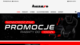 What Huzaro.pl website looked like in 2020 (4 years ago)