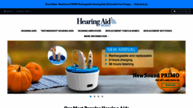 What Hearingaid2020.com website looked like in 2020 (4 years ago)