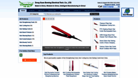 What Hairdressing-tools.com website looked like in 2020 (4 years ago)