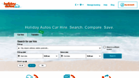 What Holidayautos.ae website looked like in 2020 (4 years ago)
