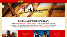 What Hotinthekitchen.com website looked like in 2020 (4 years ago)