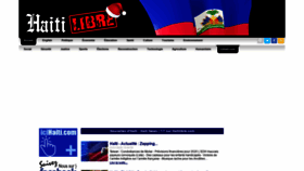 What Haitilibre.com website looked like in 2020 (4 years ago)